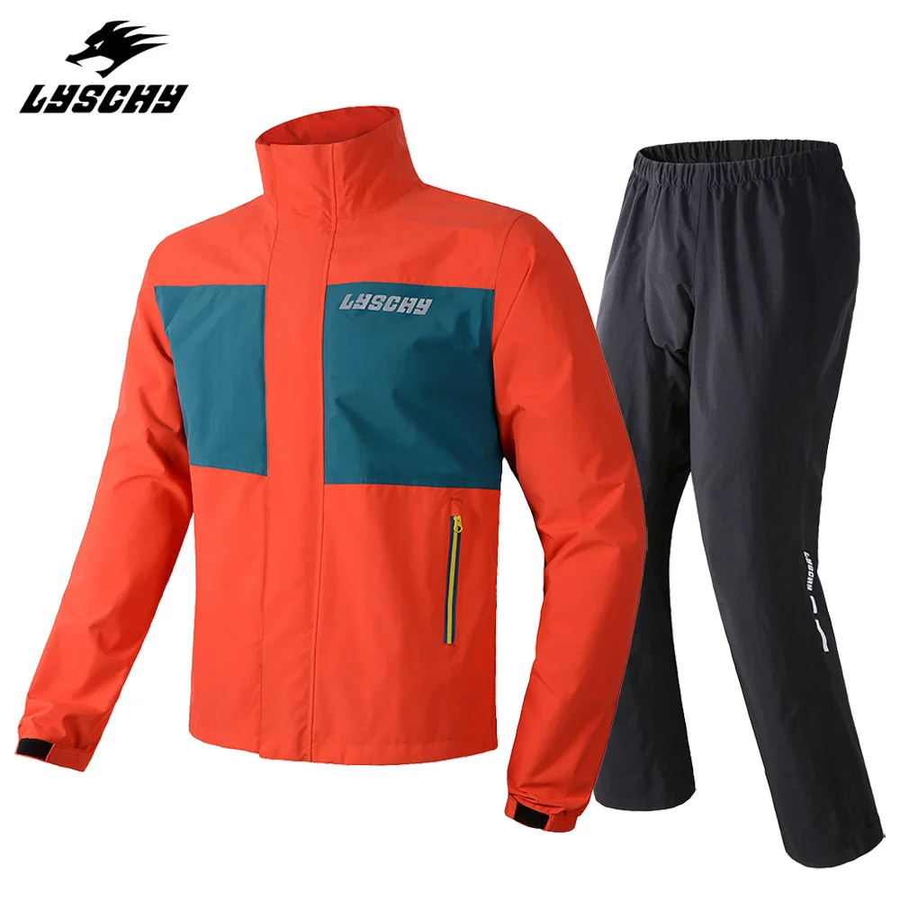 Motorcycle Rain Suit - Lyschy conjunto de capa de chuva
