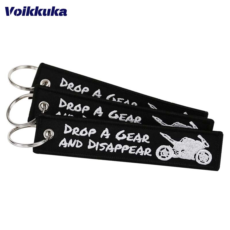 Motorcycle Gear Wholesale - Dupla Face Bordado Chaveiro Do Carro,