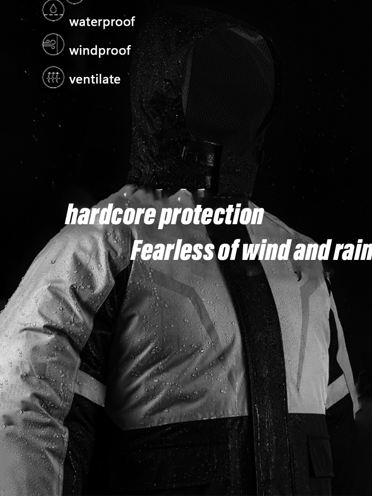 Motorcycle Rain Suit - Tempestade motocicleta terno de chuva à