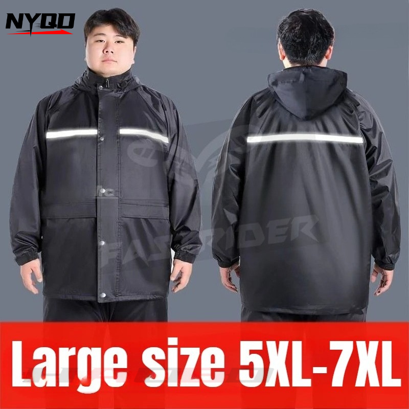 Motorcycle Rain Suit - Capa de Chuva para Motocicleta Tamanhos