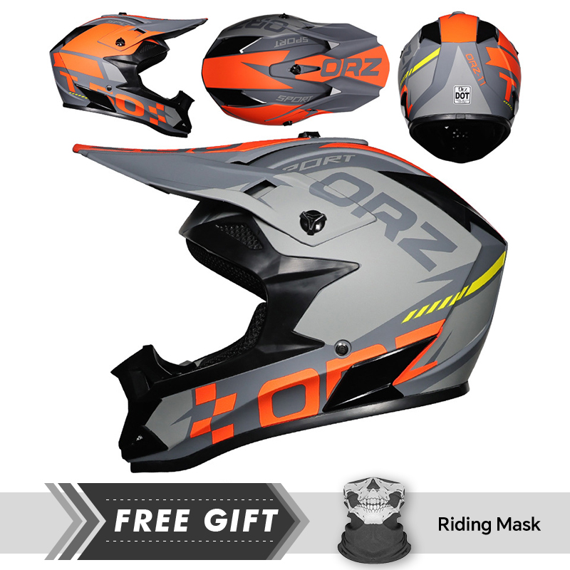 Motorcycle Gear In Store - Capacete Off Road com fivela de
