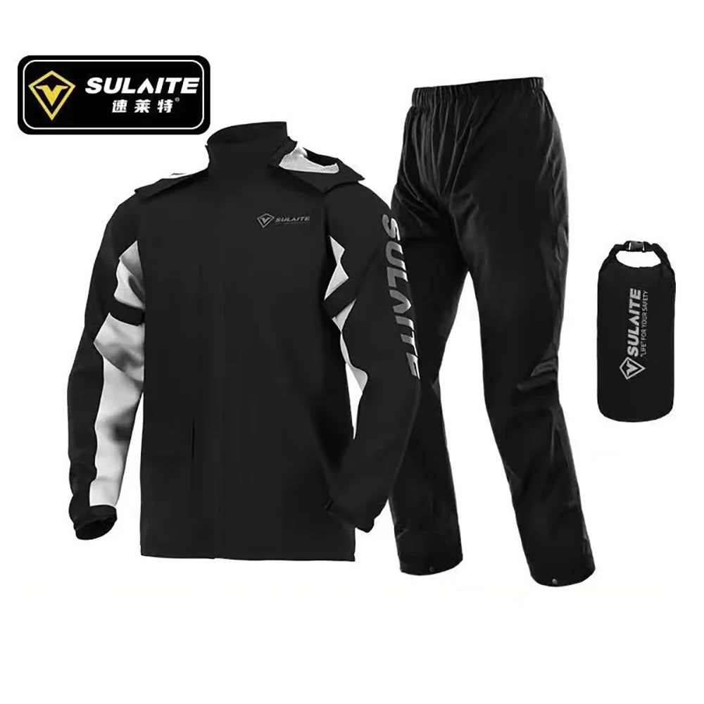 Motorcycle Rain Suit - Capa de chuva para motocicleta, masculina,