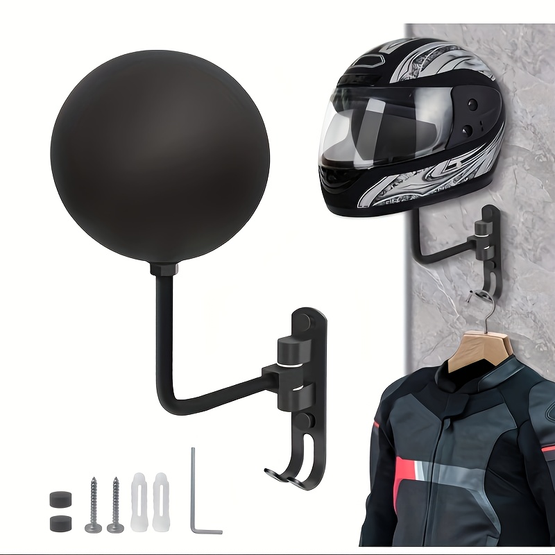 Motorcycle Gear Garage Storage - 180 ° Suporte de Parede Rotativo