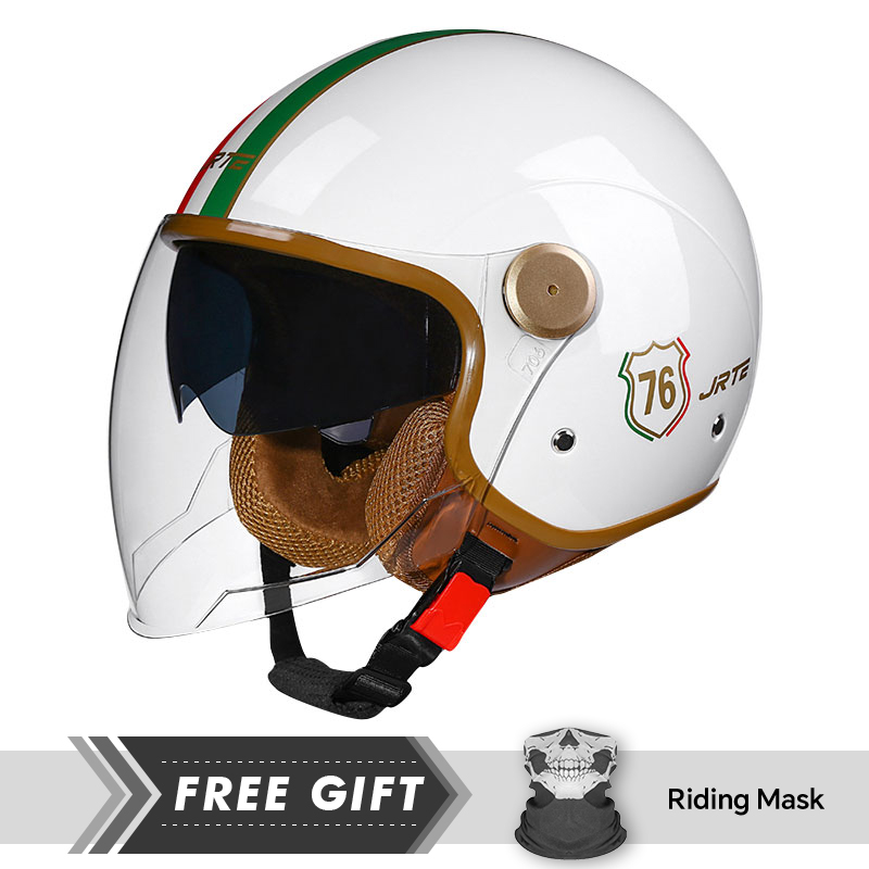 Dot ece aprovado retro 3/4 ros - Motorcycle Gear In Store avaliação e preço