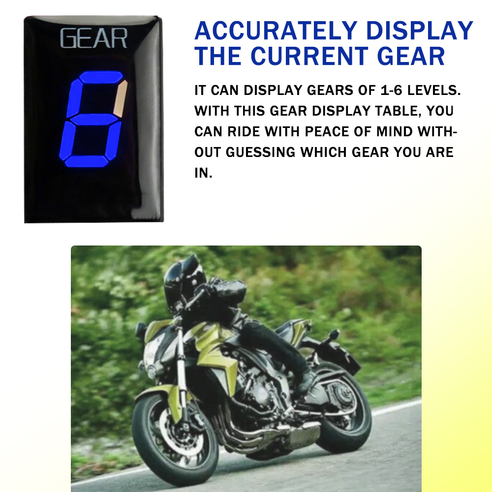 Indicador de engrenagem de mot - Motorcycle Gear Xl avaliação e preço