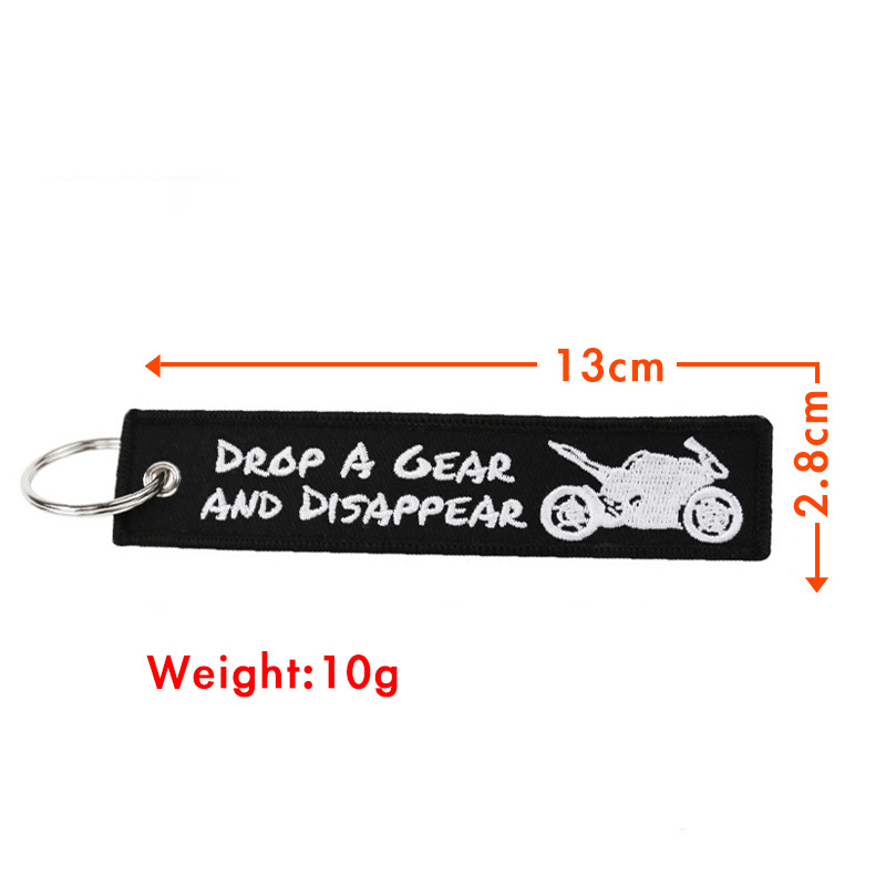 Dupla Face Bordado Chaveiro Do - Motorcycle Gear Wholesale avaliação e preço
