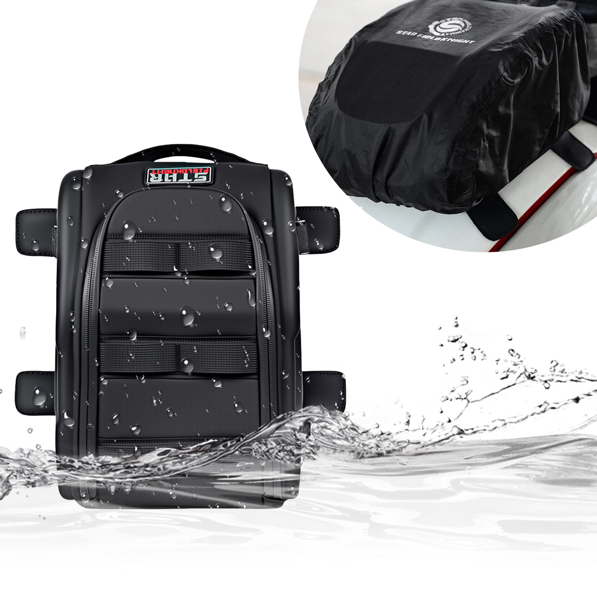 Bolsa Multifuncional para Moto - Motorcycle Gear Garage Storage avaliação e preço