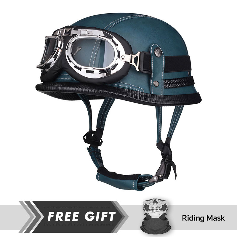 Capacete Unisex com Óculos de  - Motorcycle Gear In Store avaliação e preço