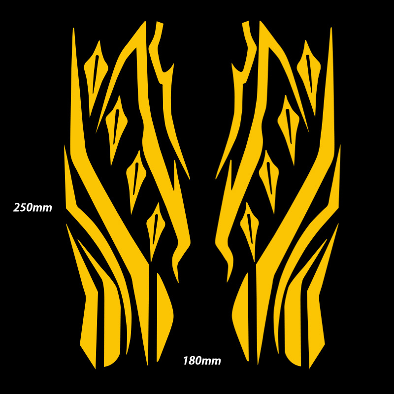 Adesivos Decorativos para Moto - Motorcycle Gear Yellow avaliação e preço