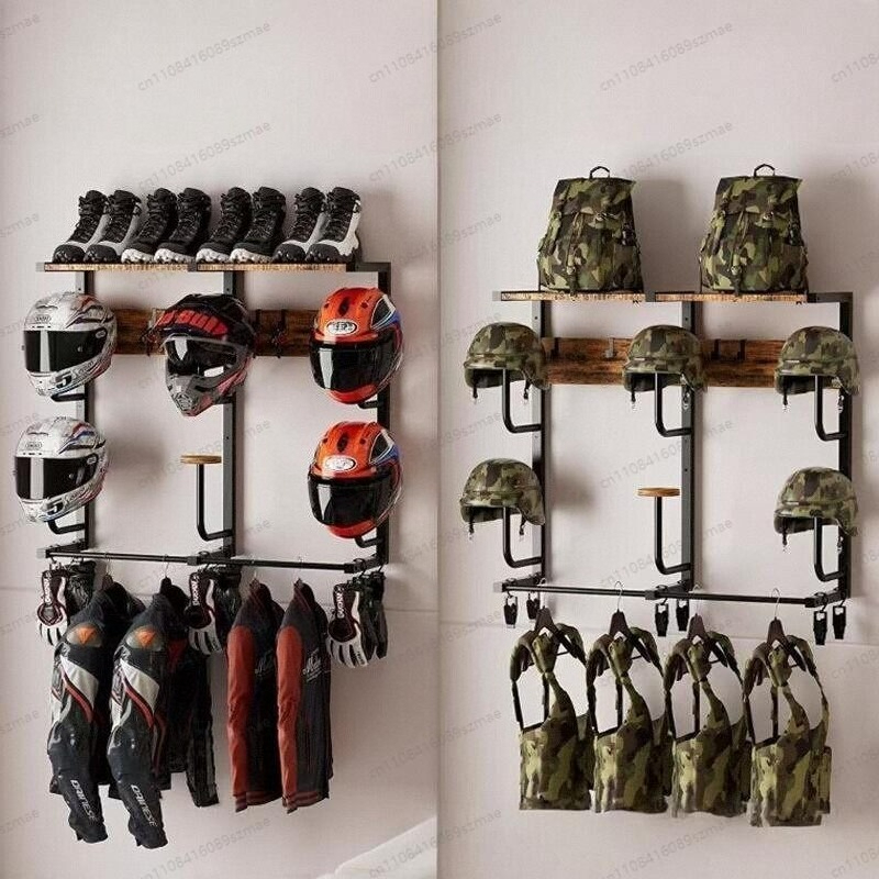 Suporte de capacete de parede, - Motorcycle Gear Garage Storage avaliação e preço