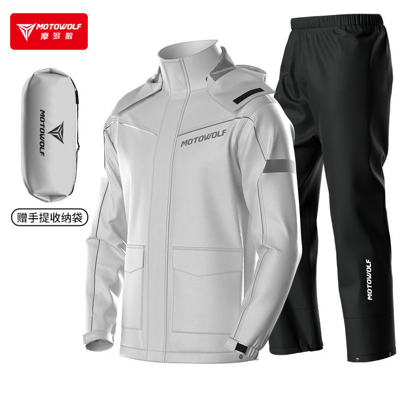 Capa de Chuva MOTOWOLF para Mo - Motorcycle Rain Suit avaliação e preço