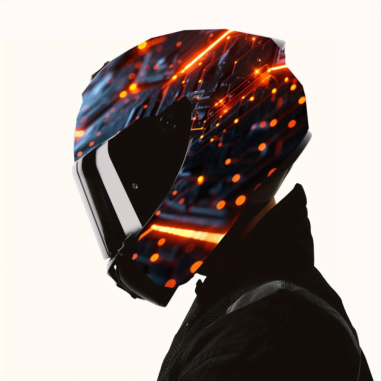 Padrões de favo de mel preto c - Motorcycle Gear Yellow avaliação e preço