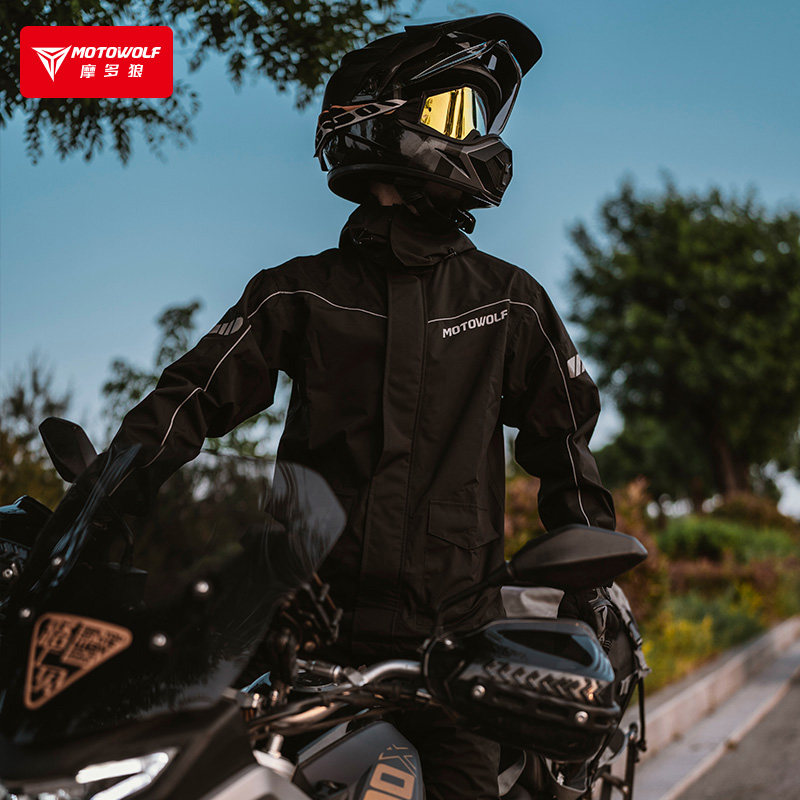 Conjunto de capa de chuva e ca - Motorcycle Rain Suit avaliação e preço