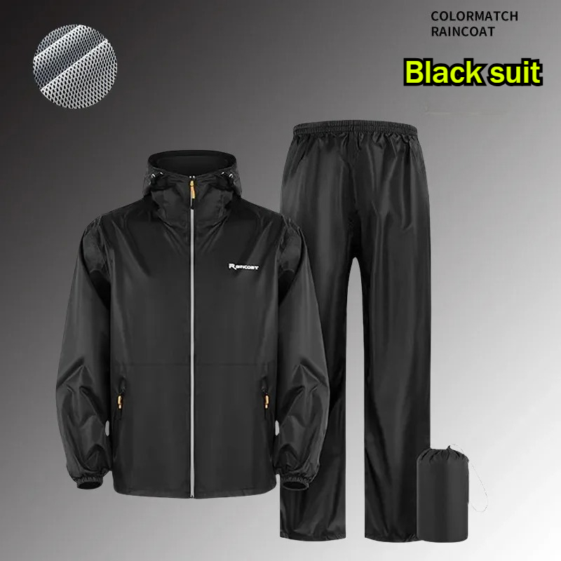 Terno para o verão unisex moto - Motorcycle Rain Suit avaliação e preço