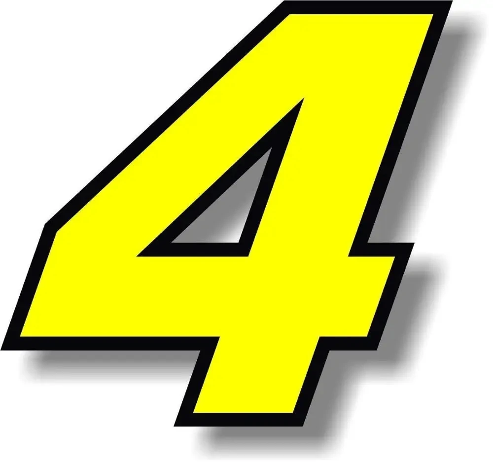 Números 0123456789   Amarelo c - Motorcycle Gear Yellow avaliação e preço