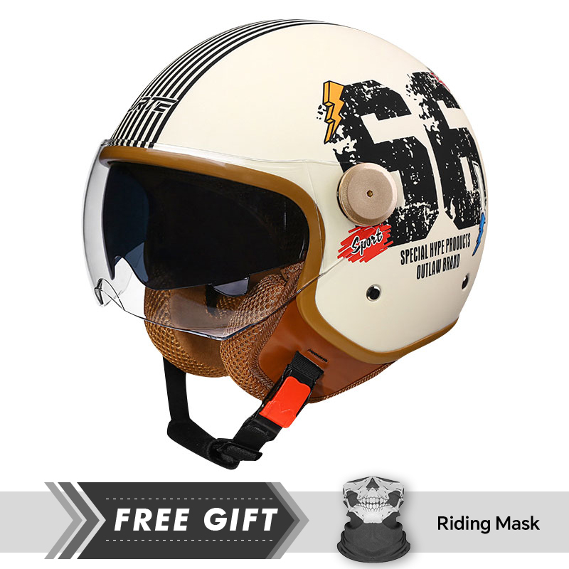 Dot 3/4 rosto aberto capacetes - Motorcycle Gear In Store avaliação e preço