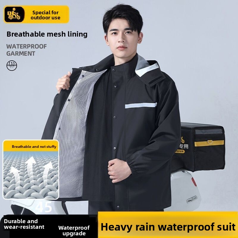 Conjunto de Capa de Chuva e Ca - Motorcycle Rain Suit avaliação e preço
