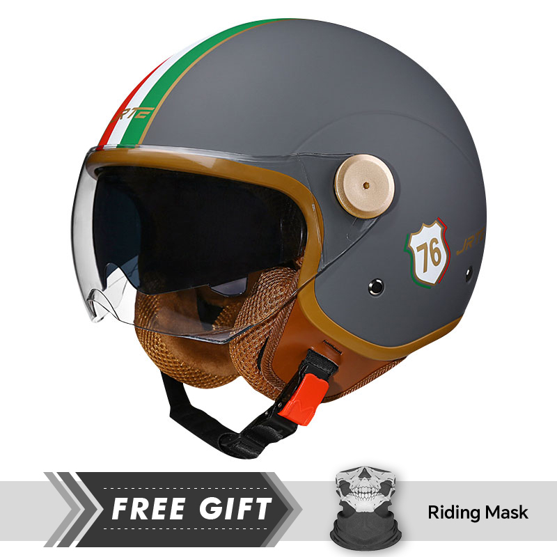 Retro tt & cocascos capacete d - Motorcycle Gear In Store avaliação e preço