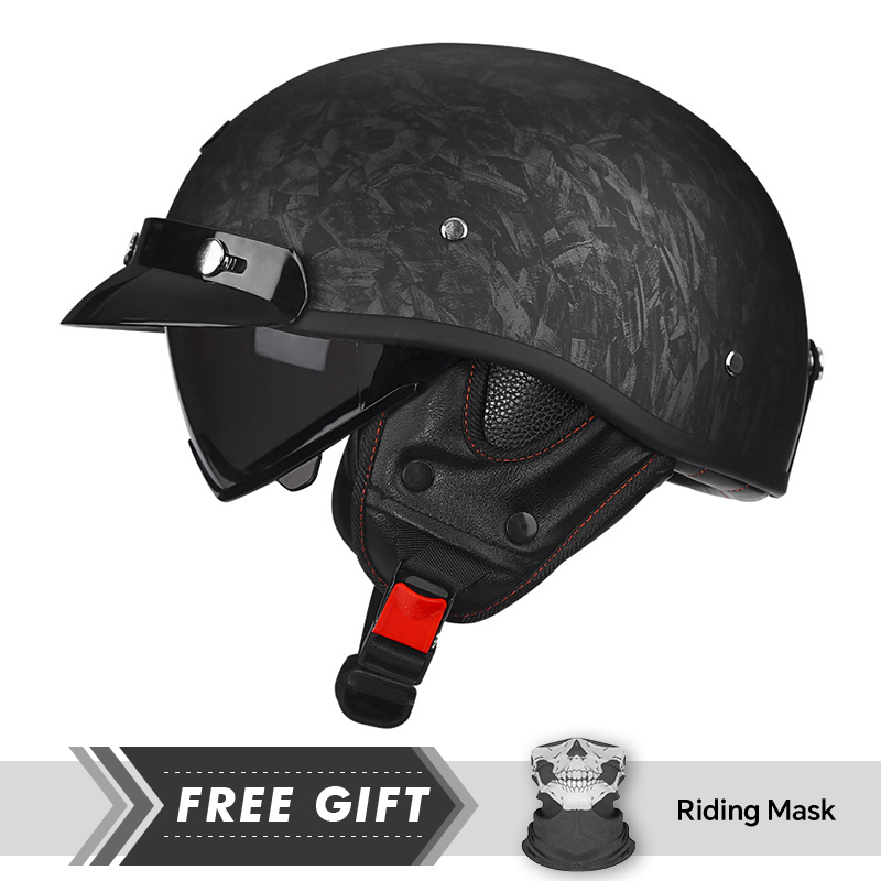 Meio capacete da motocicleta d - Motorcycle Gear In Store avaliação e preço