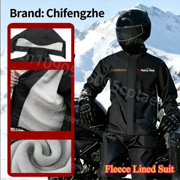 Conjunto de Chuva Impermeável  - Motorcycle Rain Suit avaliação e preço