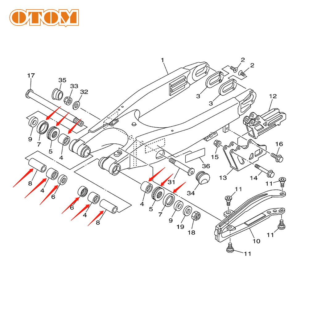 Otom motocicleta 2022 braço os - Motorcycle Gear Lever Rubber avaliação e preço